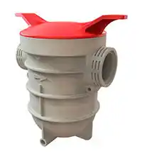 Basket strainers for pumps