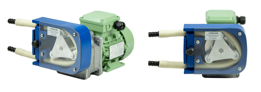 Шланговий насос MP-8 може перекачувати в'язкі рідини і суспензії